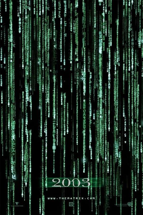 The Matrix Reloaded poster